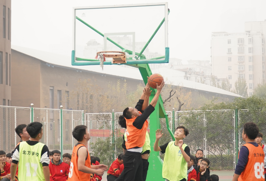 邯郸北方学校师生友谊篮球赛