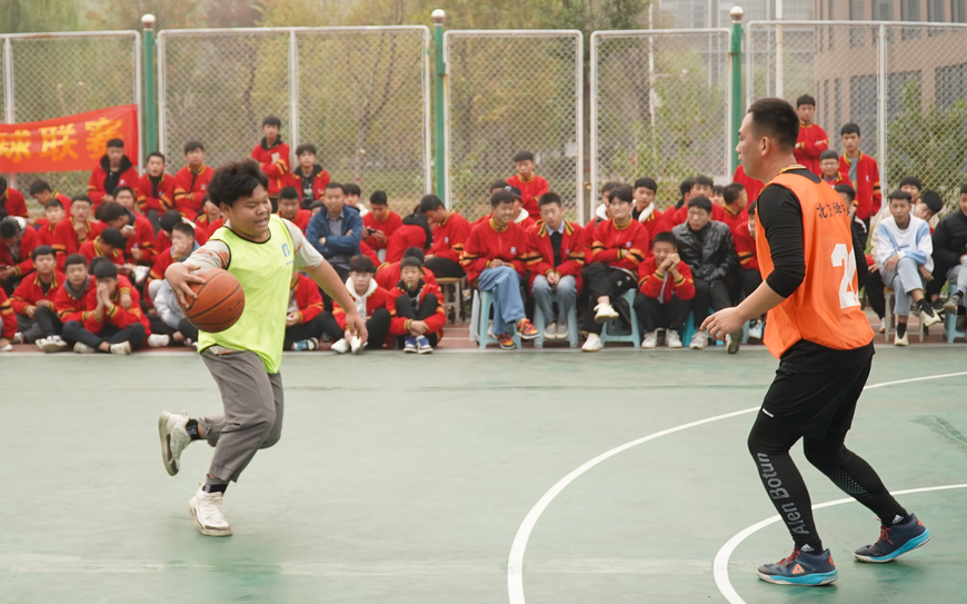 邯郸北方学校师生友谊篮球赛